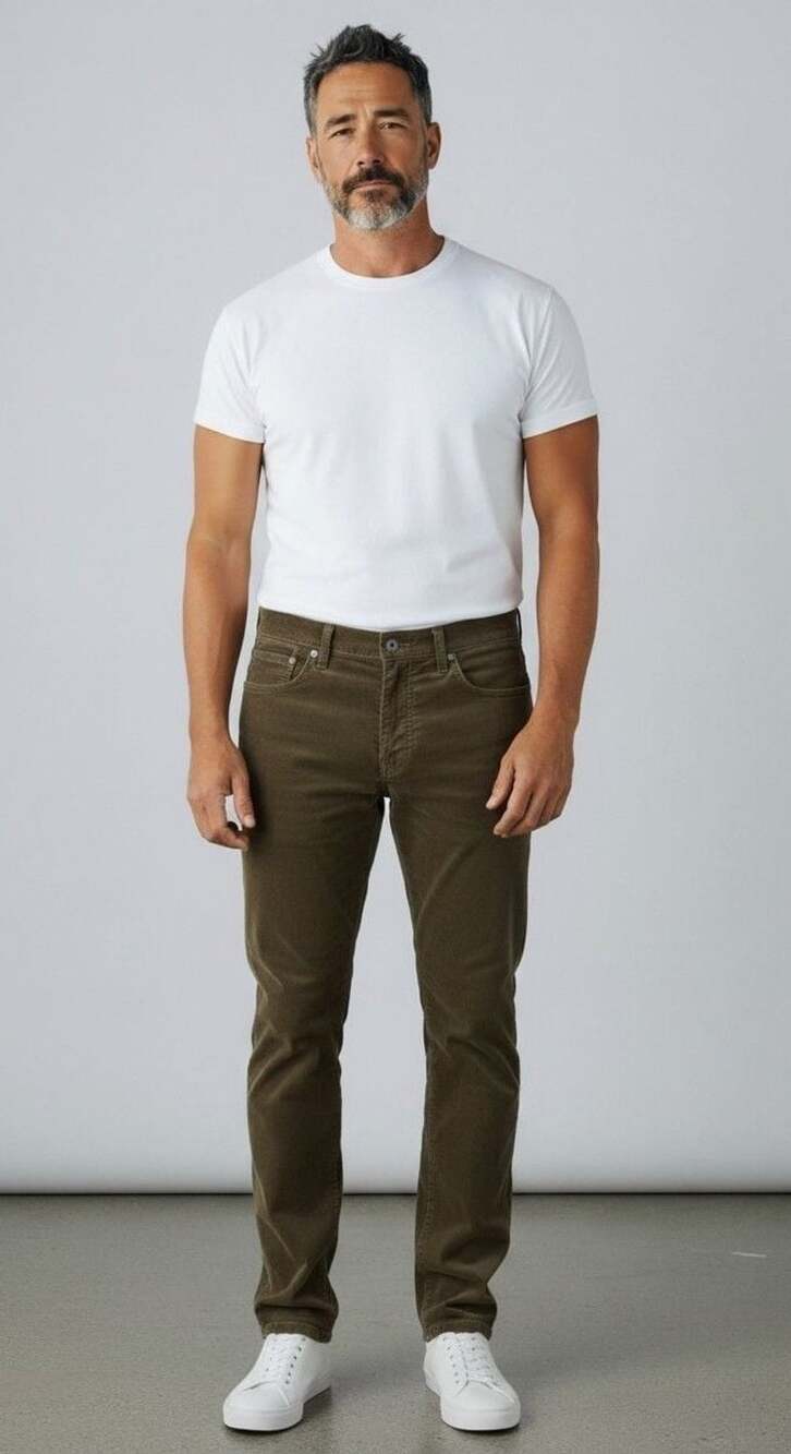 J.Crew Men's Corduroy Pants Green Size 32W 32L